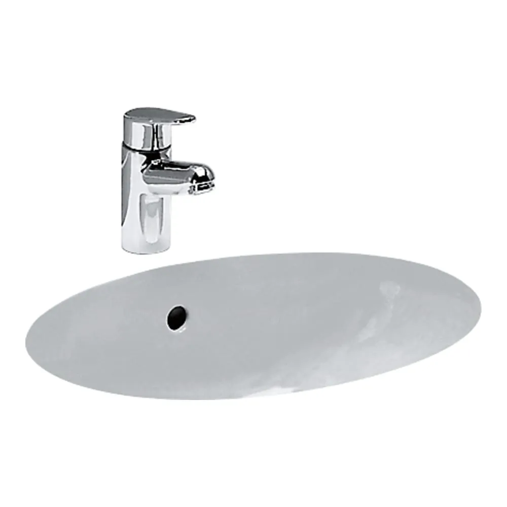 LAUFEN BIROVA Vestavné umyvadlo, broušená horní hrana 490 x 355 x 200 mm #H8111910000001 - 000 - Bílá