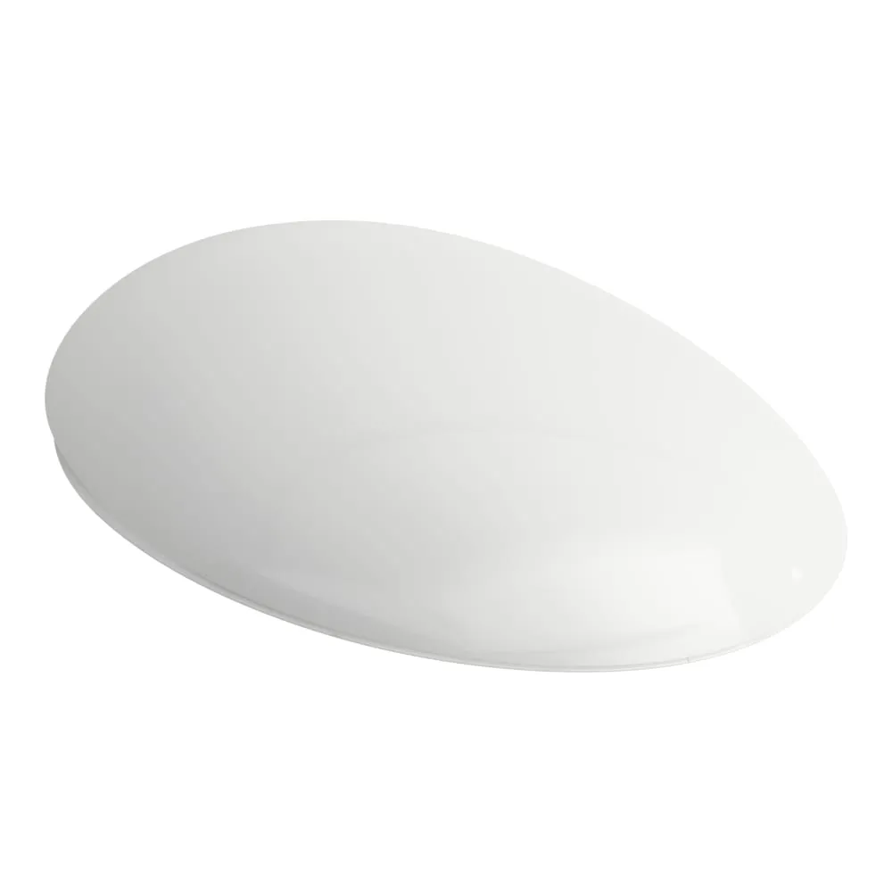 LAUFEN ILBAGNOALESSI Sedátko s poklopem, odnímatelné, zpomalovací sklápěcí systém 485 x 350 x 110 mm #H8929710000001 - 000 - Bílá