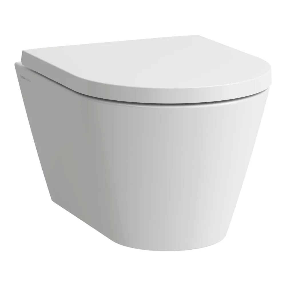 LAUFEN Kartell LAUFEN Závěsné WC rimless/compact, hluboké splachování 490 x 370 x 355 mm #H8203334000001 - 000 - Bílá