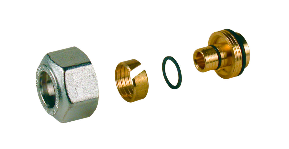 GIACOMINI R179 AM adaptér pro trubky Pex-Al-Pex #R179MX023
