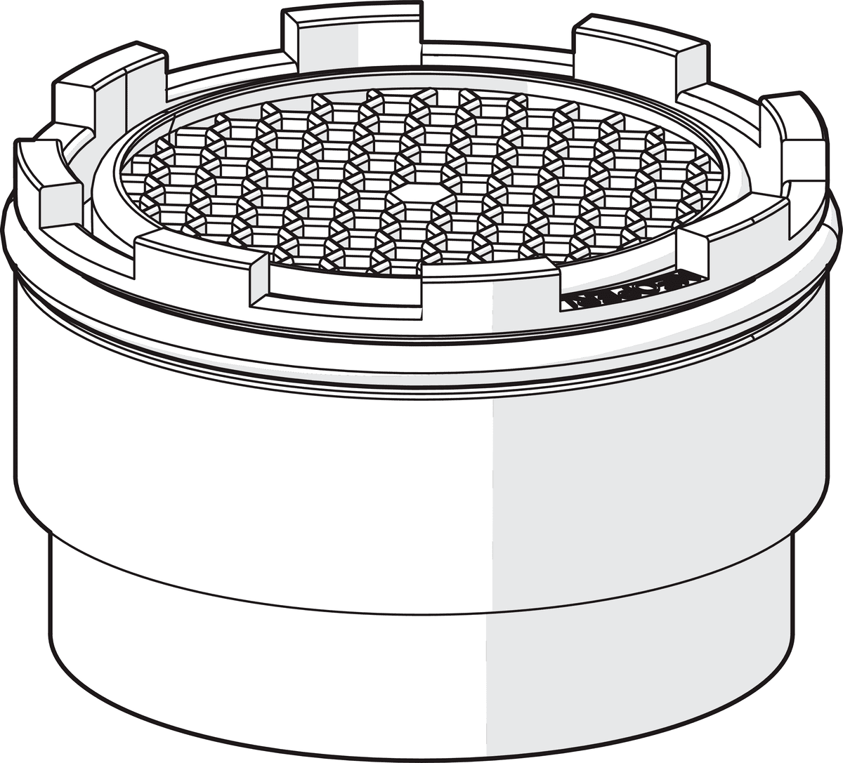 HANSA Aerator, M18.5x1, TJ #59913366