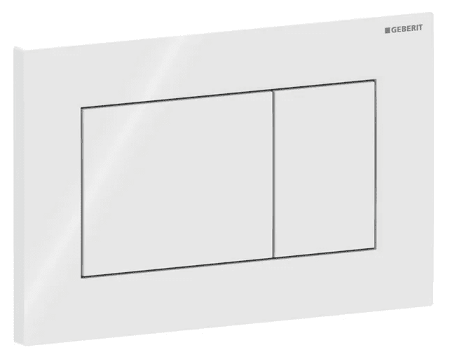 GEBERIT Sigma01 Square splachovací tlačítko, DualFlush #115.660.11.1 - bílá