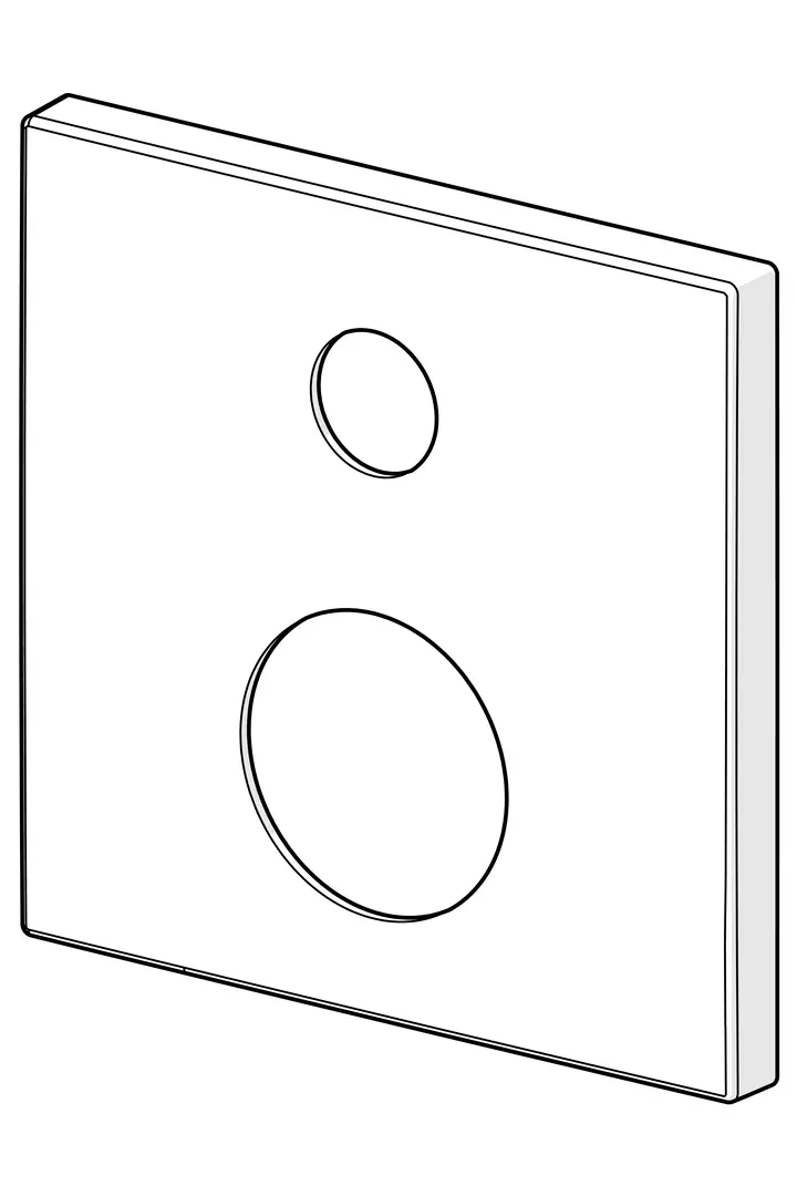 HANSA Kryt příruby, 150x150 mm #59914315