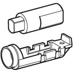 Obrázek GEBERIT AquaClean brzdicí prvek pro WC víko levý, k AquaClean 5000 / 5000plus 242.227.00.1