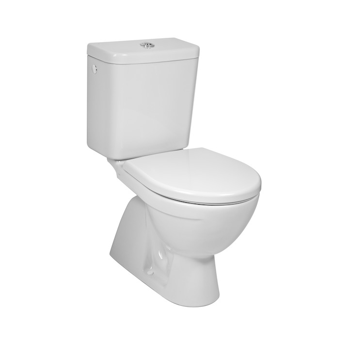 Obrázek JIKA Lyra Plus, Wc kombi komplet spodní odpad H8263870002413 bílý